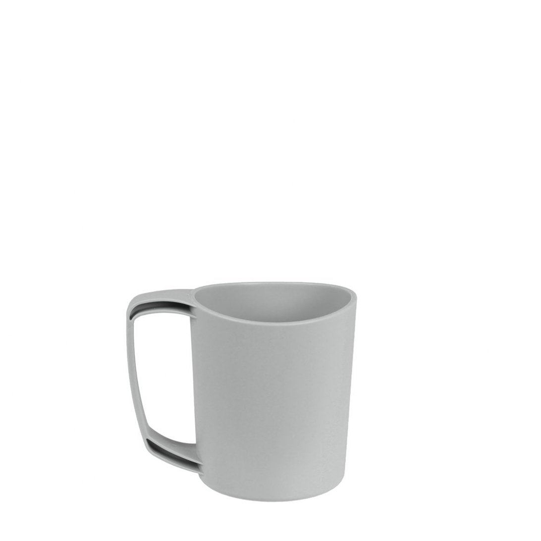 Ellipse Plastic Camping Mugs - variant[Light Grey,300ml]